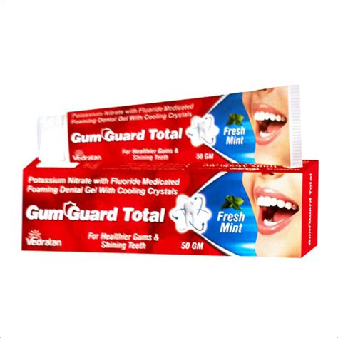 50gm Potassium Nitrate With Fluoride Medicates Foaming Dental Toothpaste Easy To Use at Best ...