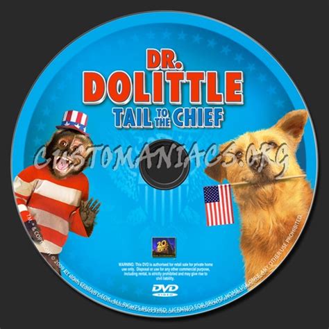 Dr Dolittle-Tail To The Chief dvd label - DVD Covers & Labels by ...