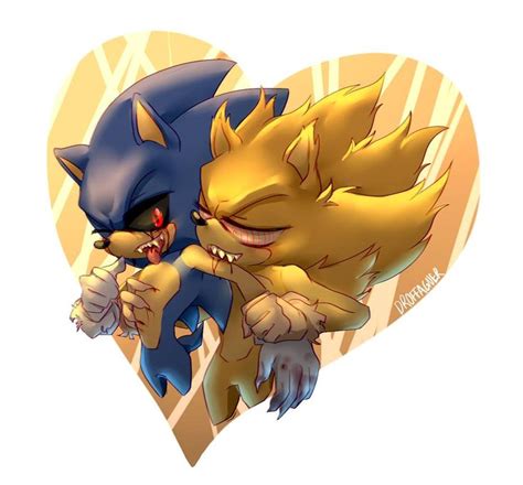 Sonic.exe x Fleetway | Sonic, Sonic art, Sonic fan art