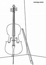 Coloring page Cello  Musical Instrument Download coloring For Free sketch template