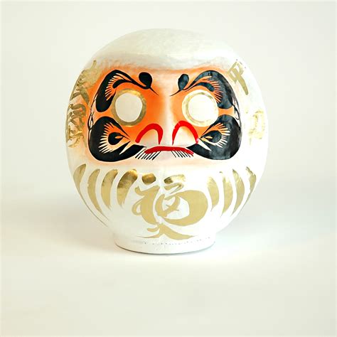 Large White Daruma Doll « Unique Japan