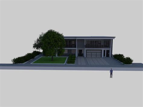 Classic House Exterior Design Sketchup 3D Model $15 - .skp - Free3D