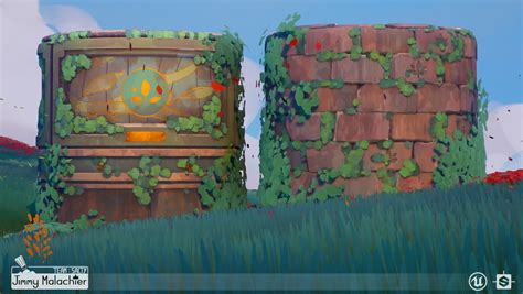 ArtStation - Handpaint/Ghibli style Texture with Substance Designer ...