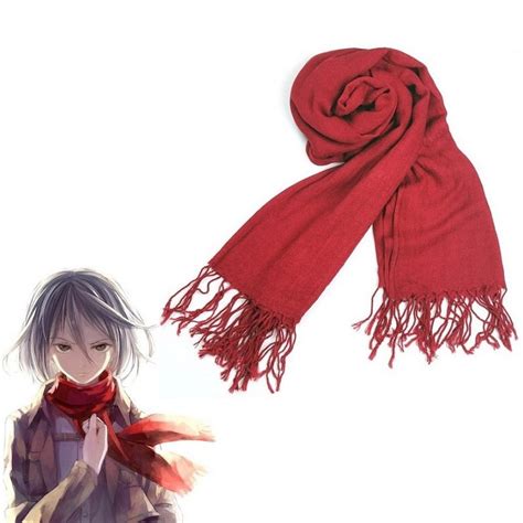 Attack on Titan Mikasa Ackerman Cosplay Scarf – Kawainess