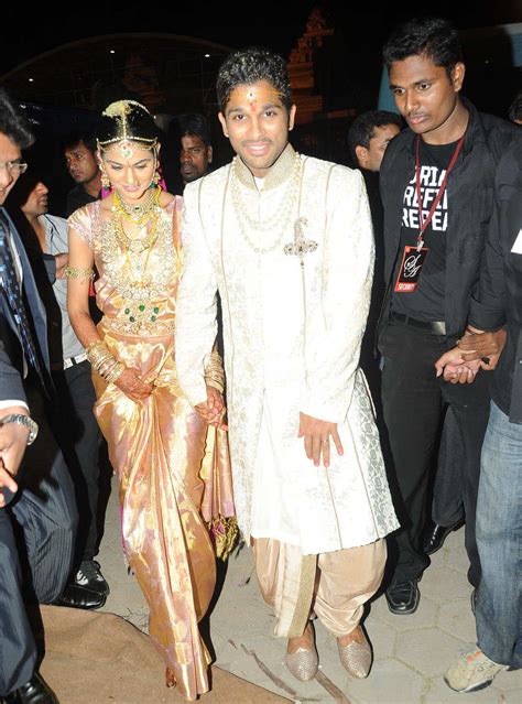 Allu Arjun Wedding Photos