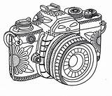 Free Printable Camera Coloring Pages sketch template