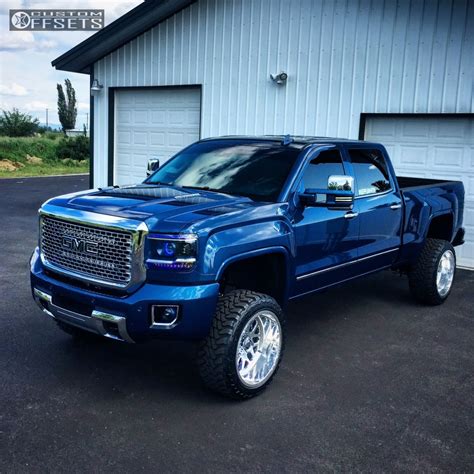 Wheel Offset 2015 Gmc Sierra 2500 Hd Super Aggressive 3 5 Suspension Lift 3 | Custom Offsets