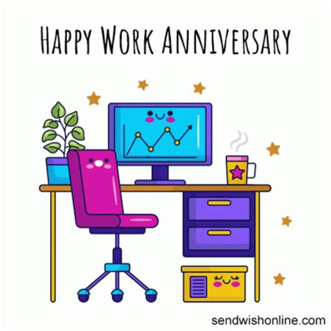 Work Anniversary Office GIF - Work Anniversary Office Party - Discover & Share GIFs