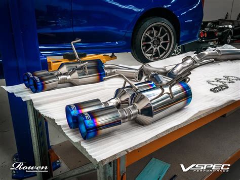 2015 Subaru WRX STI Gets Titanium Exhaust from Rowen - autoevolution