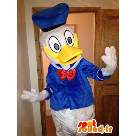 Purchase Donald Duck mascot famous Disney duck. Duck costume in Donald ...