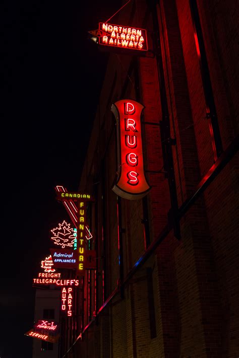 This Is Edmonton: Neon Sign Museum - Spacing Edmonton