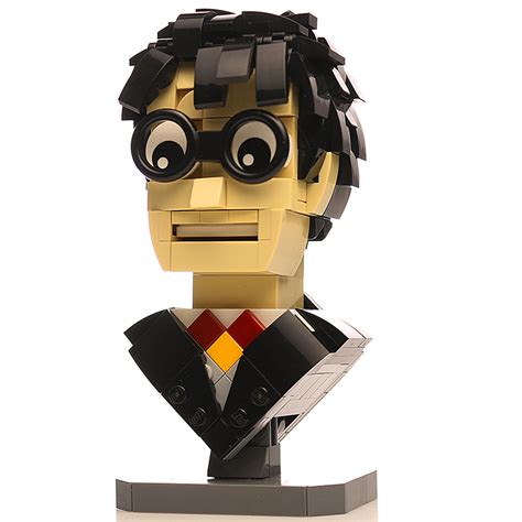 Instructions for Custom LEGO Harry Potter Bust – Build Better Bricks