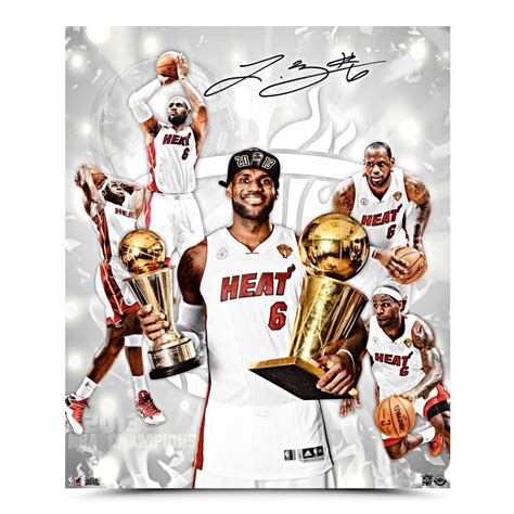 LeBron James Signed Photo, Autographed NBA Photos