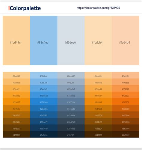 140+ Latest Color Schemes with Light Apricot Color tone combinations ...