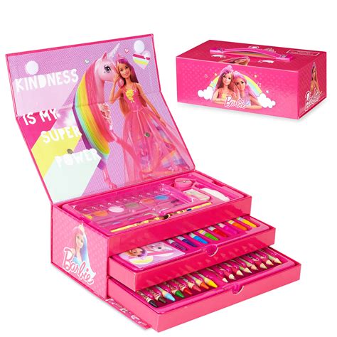 Buy BarbieArt Set, Arts and Crafts for Kids, Colouring Sets for Children, Gifts for Girls Online ...