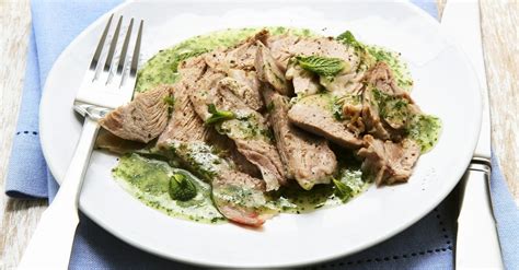 Roast Lamb with Mint Sauce recipe | Eat Smarter USA