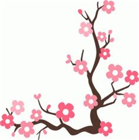 cherry blossom border free clip art - Clipground