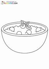 Oatmeal Coloring Pages sketch template