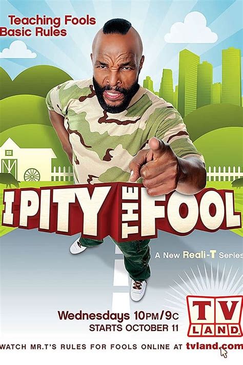 I Pity the Fool (TV Series 2006-2006) - Posters — The Movie Database (TMDB)