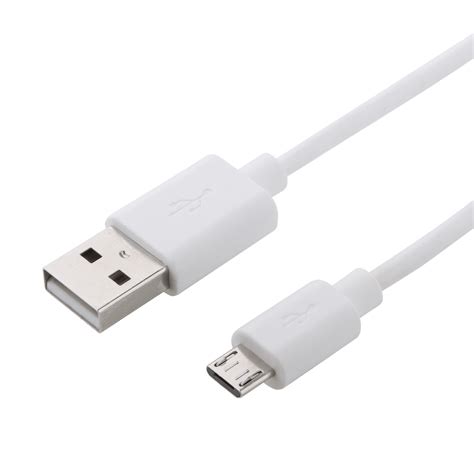 onn. 10' Micro-USB to USB Type-A Cable, White - Walmart.com