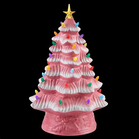 Ceramic Tabletop Christmas Tree With Lights - Best Decorations