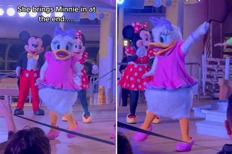 Daisy Duck twerks to Beyoncé on Disney cruise