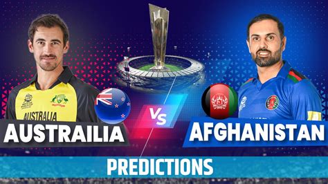 T20 World Cup: Australia vs Afghanistan - Updates and Predictions