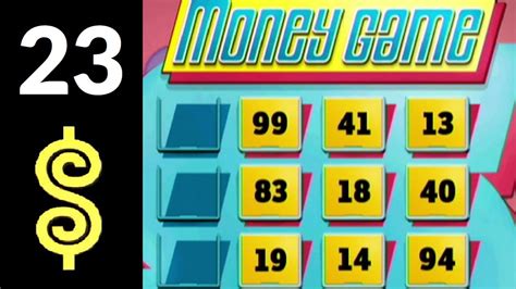 [el Pea] The Price Is Right: 2010 Edition - Pricing Game #23: "Money Game" - YouTube