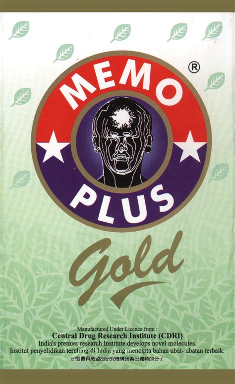 Memo Plus Gold info | Oze Marketing | Memo Plus Gold Memory Enhancer