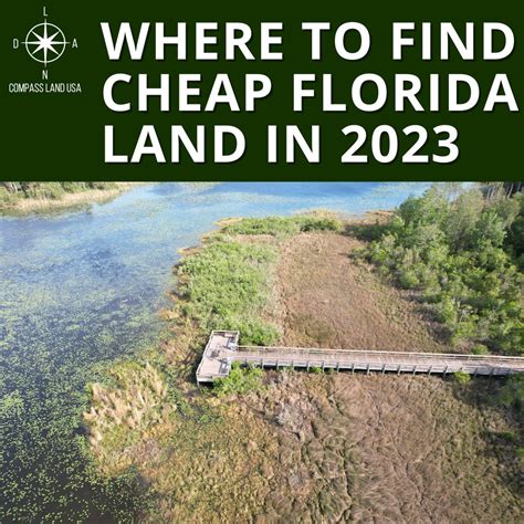 Finding land in Florida on a budget in 2023