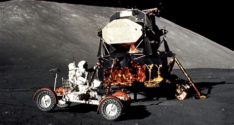 Apollo 17: Gene Cernan in Lunar Roving Vehicle - Moon: NASA Science