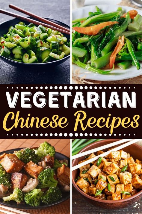 20 Easy Vegetarian Chinese Recipes - Insanely Good