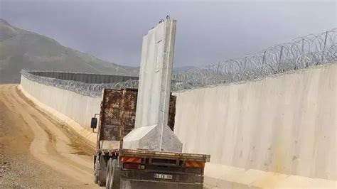 Nearly 100 km of concrete wall completed along Iran border - Türkiye News