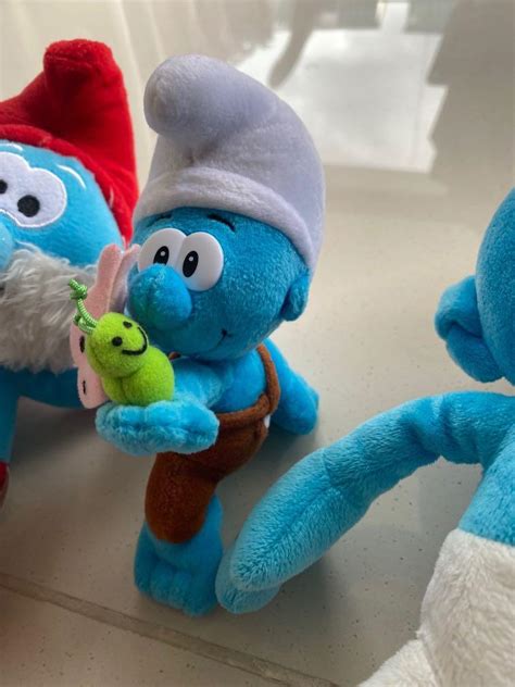 Vintage Smurfs Plush, Hobbies & Toys, Toys & Games on Carousell