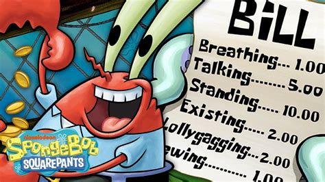 Mr. Krabs' GREEDIEST Moments Ever! 🦀💰 SpongeBob