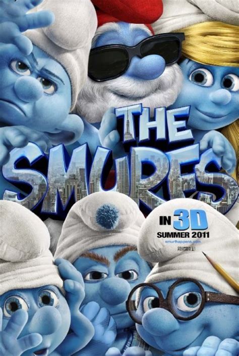 The Smurfs New Poster : Teaser Trailer