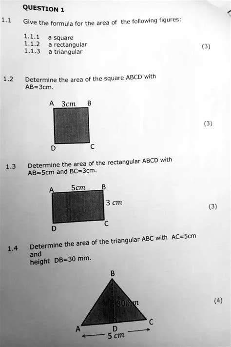 Square Area Formula