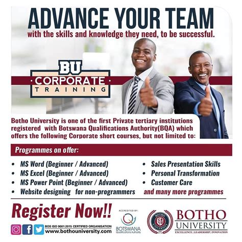 Botho University: Distance Learning Online Courses in Botswana ...