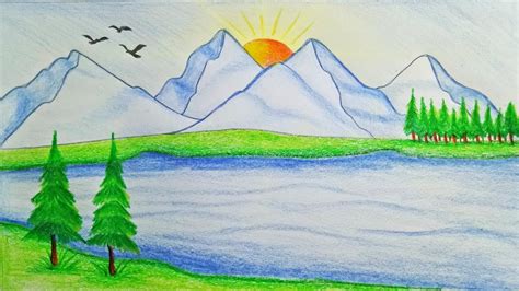 Scenery Pictures For Drawing at GetDrawings | Free download