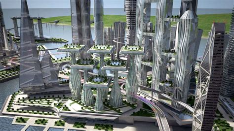 3D future city earth - TurboSquid 1299039