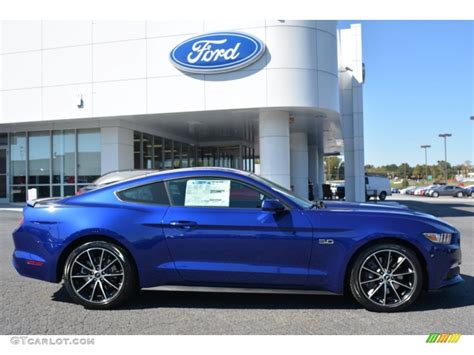 Deep Impact Blue 2016 Ford Mustang