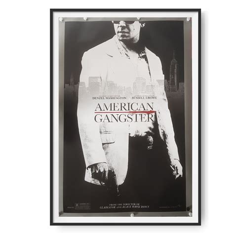 American Gangster (2007) US One Sheet Poster - Cinema Poster Gallery