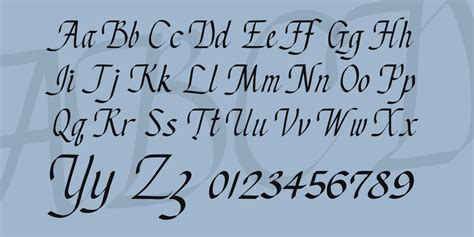 Chancery Cursive Font · 1001 Fonts