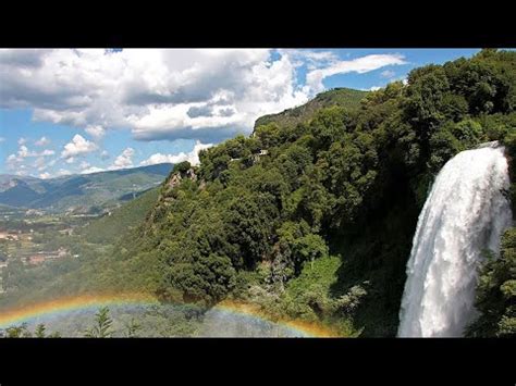 BEAUTIFUL WATERFALL IN (CASCATE DELLE MARMORE) (TERNI ,ITALY) - YouTube