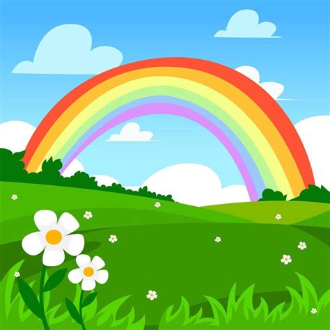 Download Colorful Rainbow illustration Background for free | Rainbow background, Rainbow cartoon ...