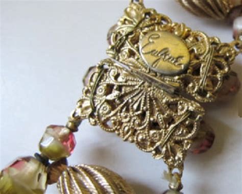 Eugene vintage costume jewelry - Kaleidoscope effect