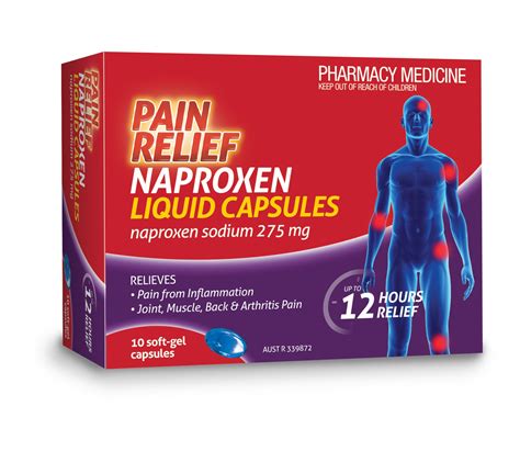 Pain Relief Naproxen Liquid Capsules – Deep Heat Australia