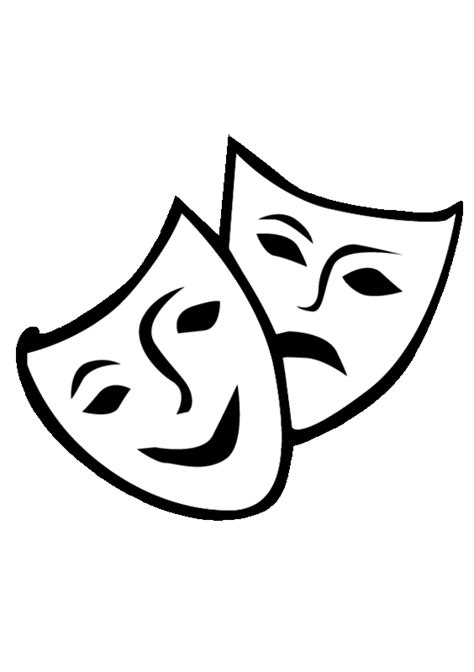 Free Theater Masks, Download Free Theater Masks png images, Free ...