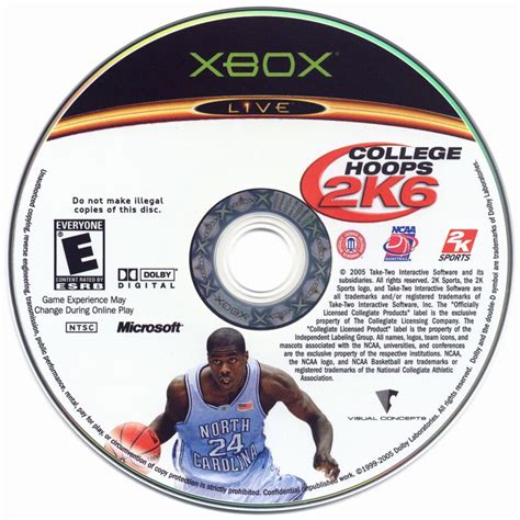 College Hoops 2K6 (2005) box cover art - MobyGames