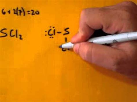 Draw The Lewis Structure For Scl2